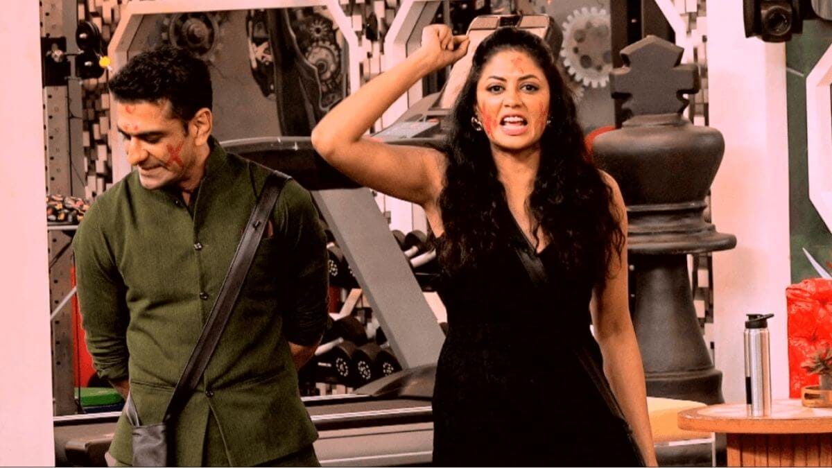 Eijaz Khan and Kavita Kaushik