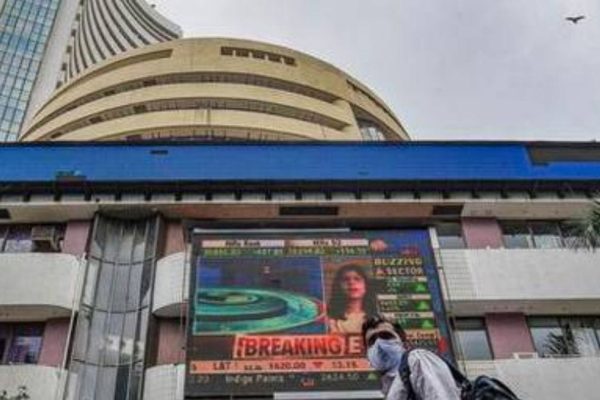 BSE Sensex reaches record high mark of 55,000; NSE Nifty also moves up
