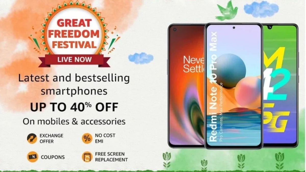 Amazon's Great Freedom Festival 2021 is LIVE! Grab up to 40% off on smartphones
