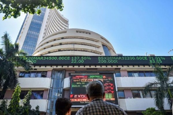 BSE Sensex hits 56,000 points for first time in history