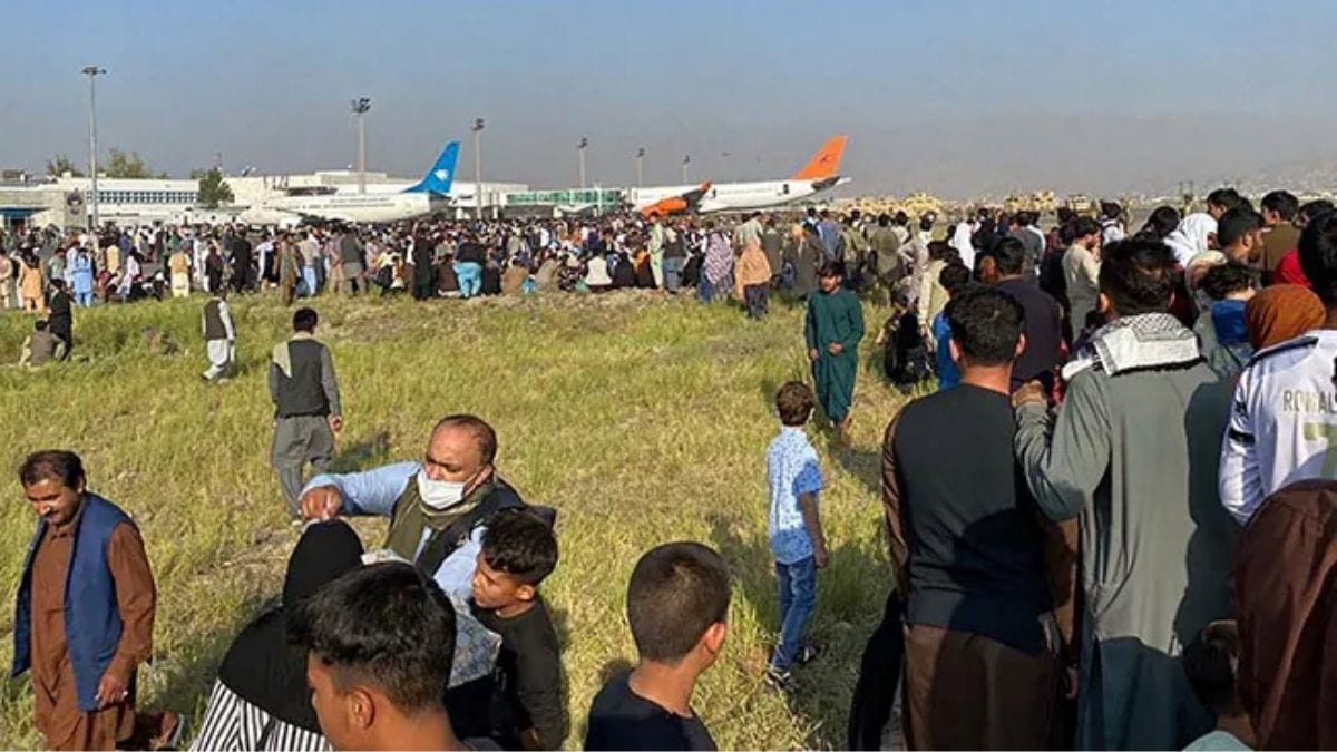 Atleast five people killed at Kabul airport in firing
