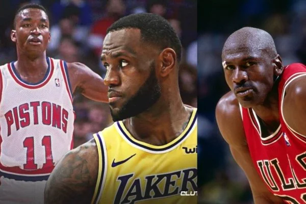 LeBron, Isiah and Jordan