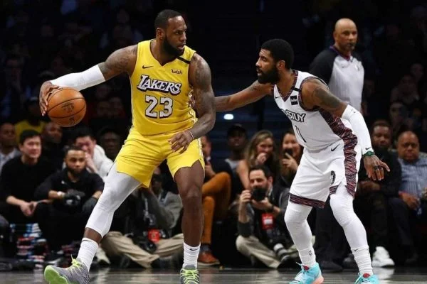 LeBron James showed appreciation for Kyrie Irving's 60 point game