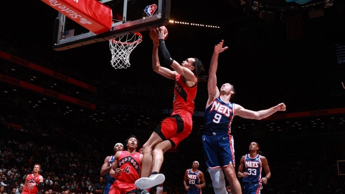 Raptors blow out the Nets at the Barclays Center- Brooklyn