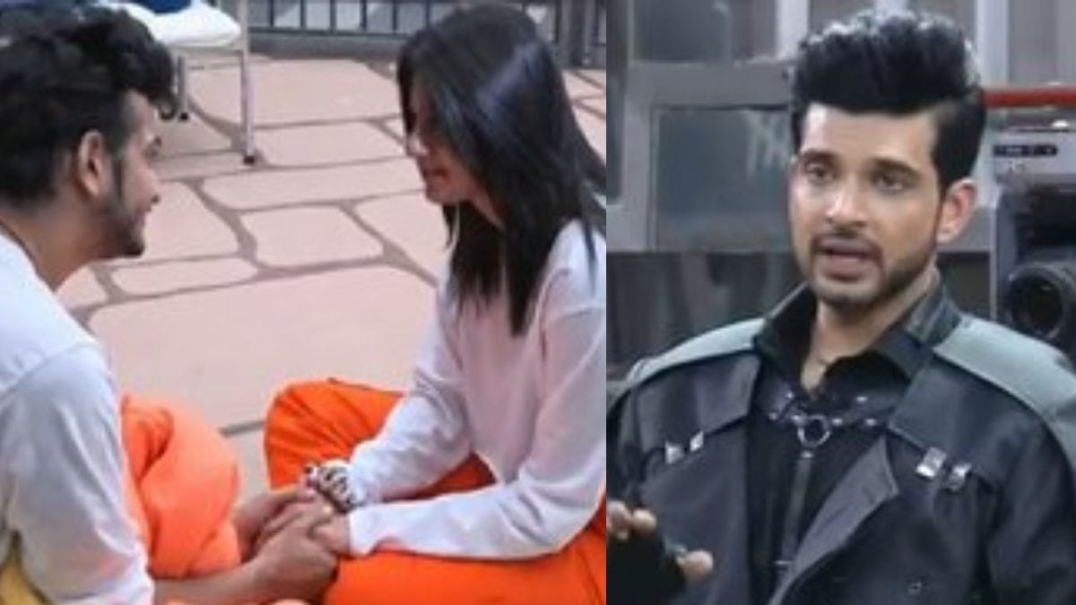 Karan Kundrra makes Anjali Arora go in Team Blue