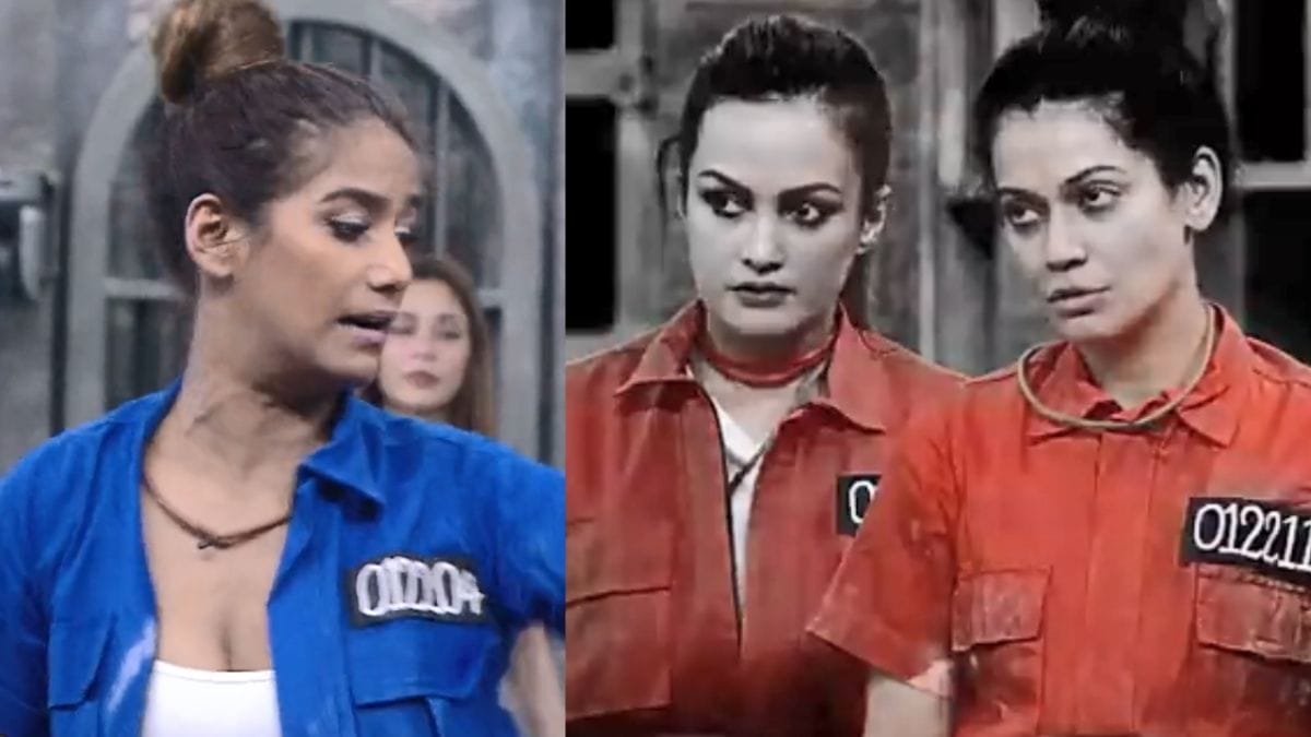 Poonam Pandey raises her voice against the false when Team Orange cheats