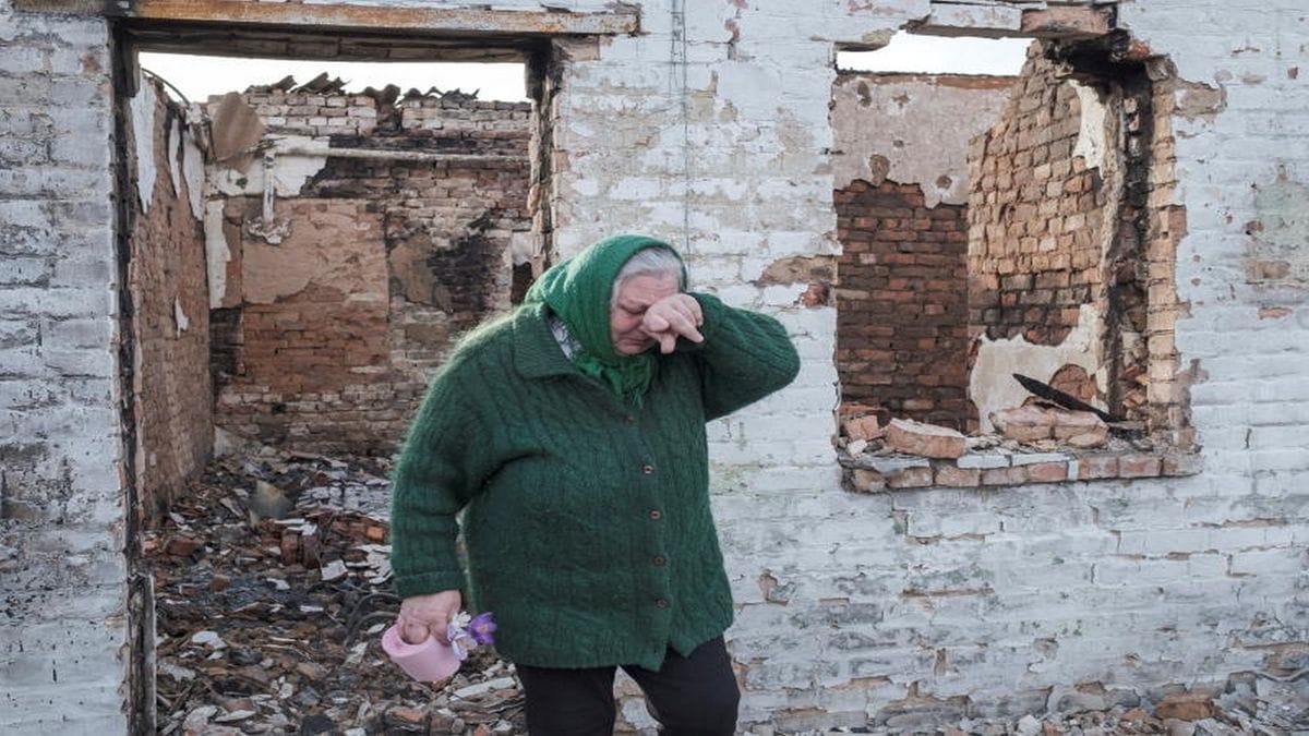 Russians quit northern Ukraine