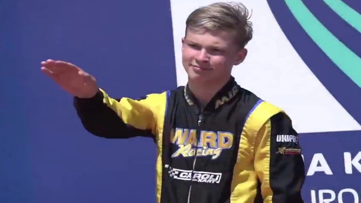 Teen Rusian racer Artem Severiukhin