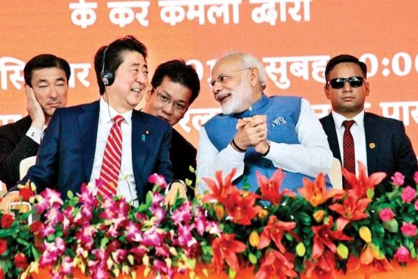 Shinzo Abe & PM Modi