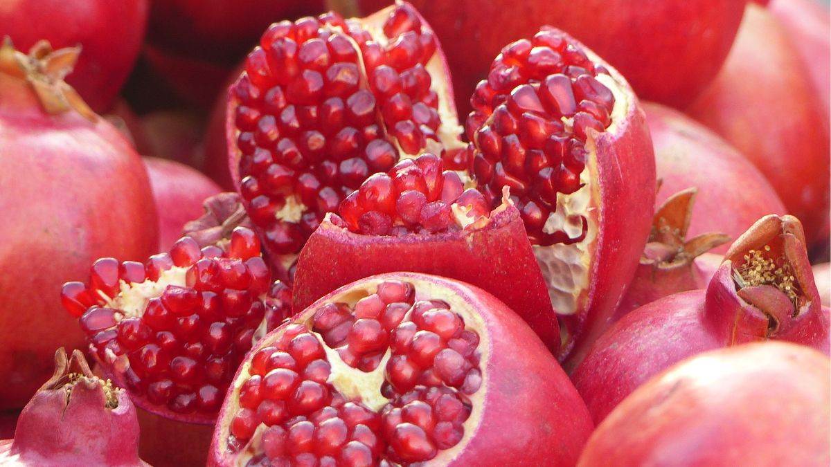 What is the significance of pomegranate extract in skincare?