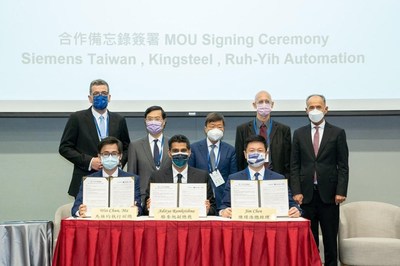 The Taiwanese manufacturing powerhouse and German multinational are partnering up to reduce carbon emissions and save energy in manufacturing processes.