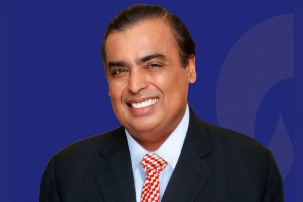 Mukesh Ambani, the chairman of Reliance Industries