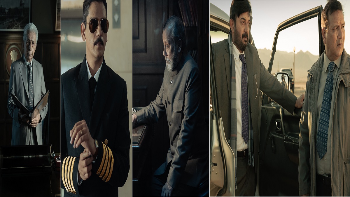 IC816. Naseeruddin Shah in IC816. Cr. Courtesy of Netflix © 2024