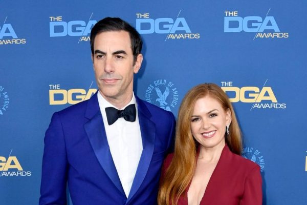 Sacha Baron Cohen and Isla Fisher