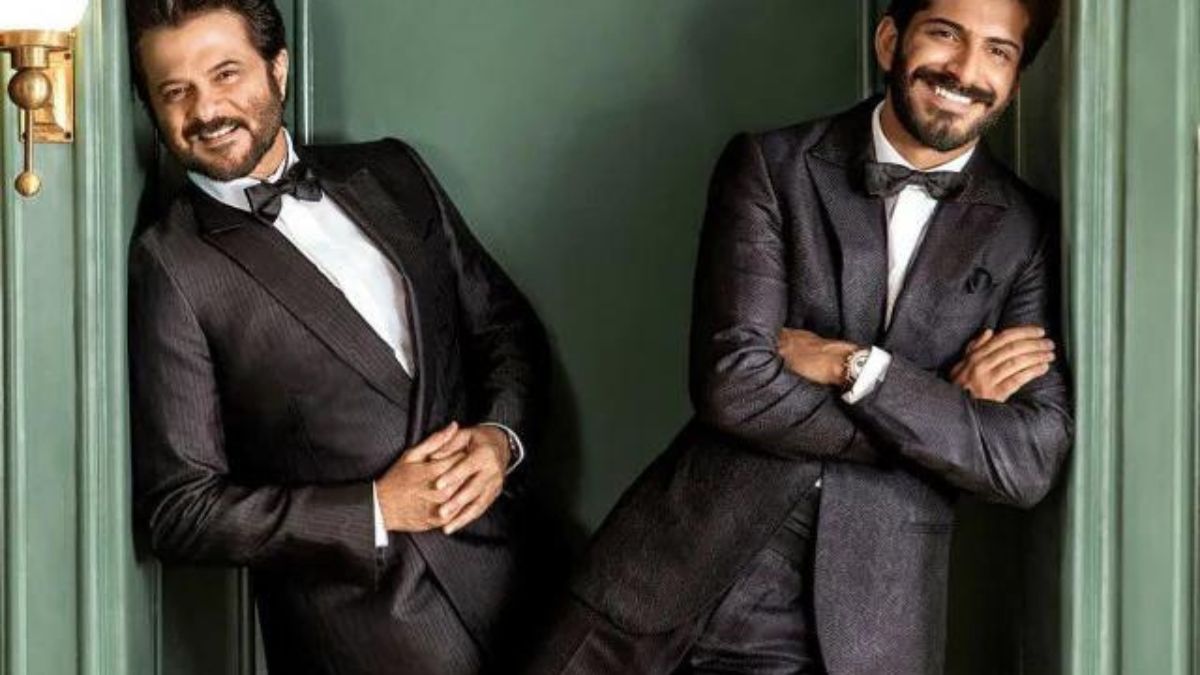 anil kapoor with son