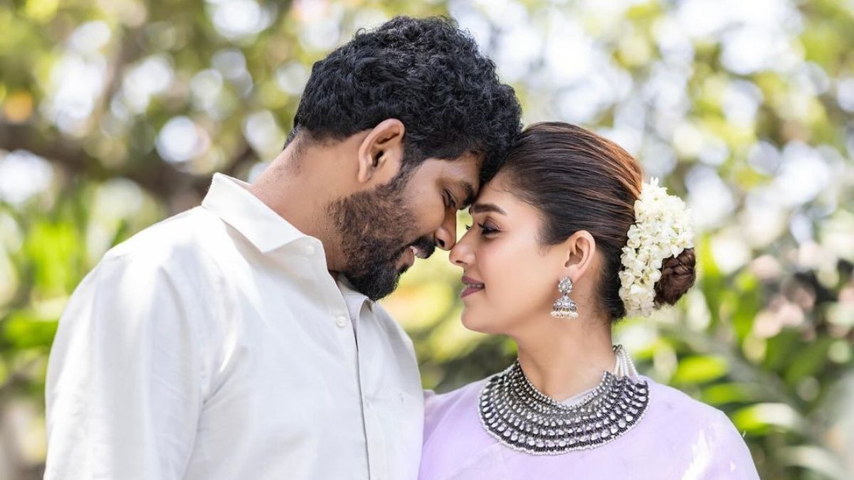 Nayanthara with Vignesh Shivan