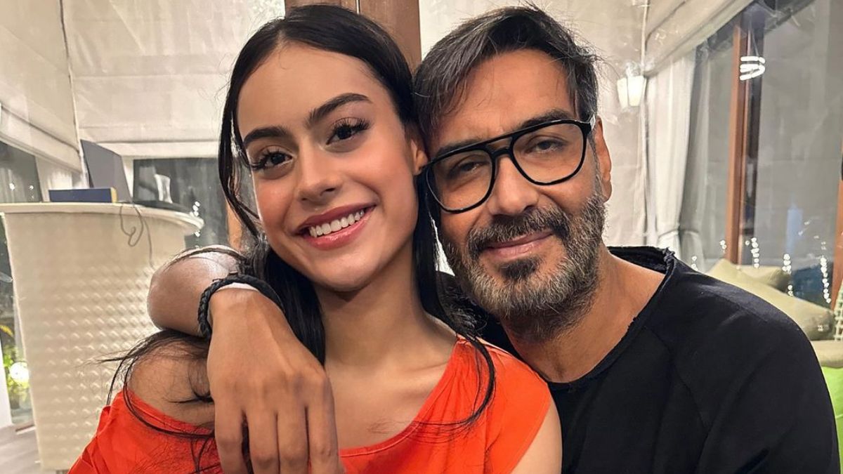 Ajay Devgn with his daughter Nysa