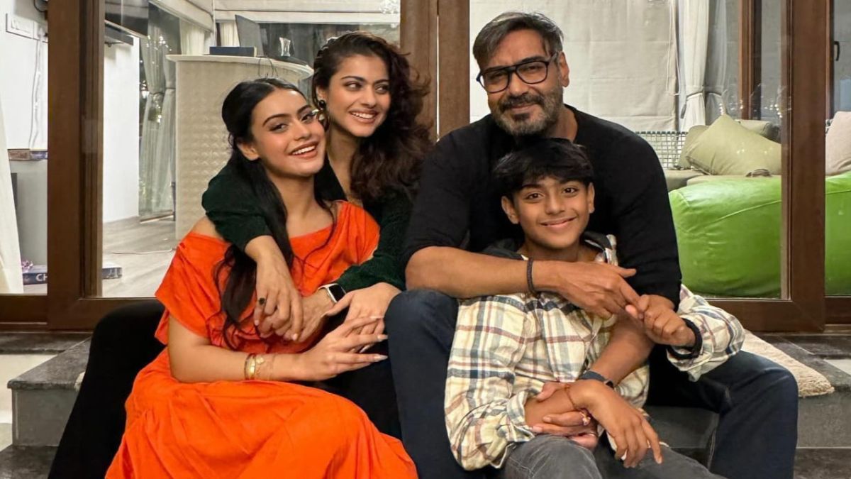 Ajay Devgn with family