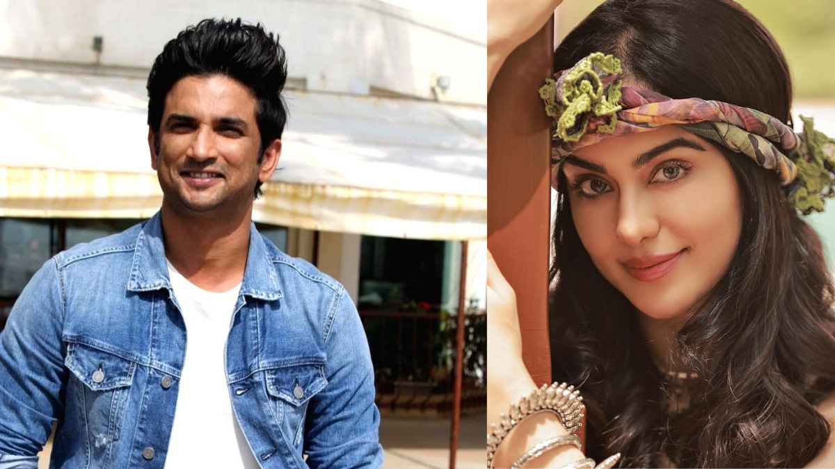 Adah and Sushant Singh Rajput