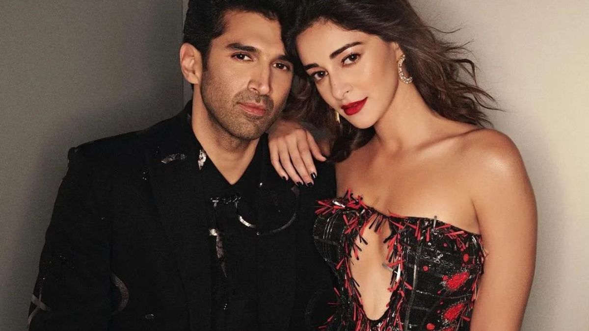 Aditya Roy Kapur with Ananya