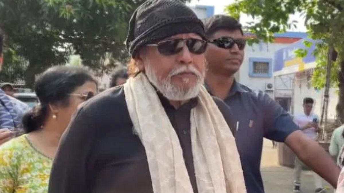 Mithun cast his vote