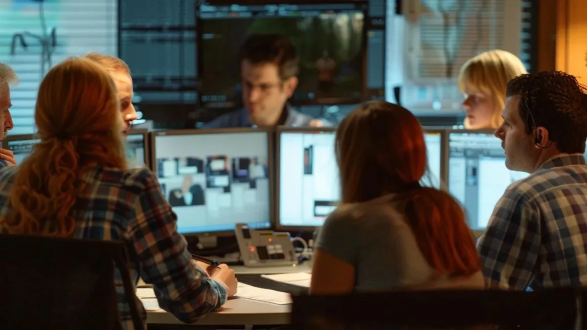 Employees implementing knowledge management software to store, retrieve, refine, and manage information that's crucial for their operations.