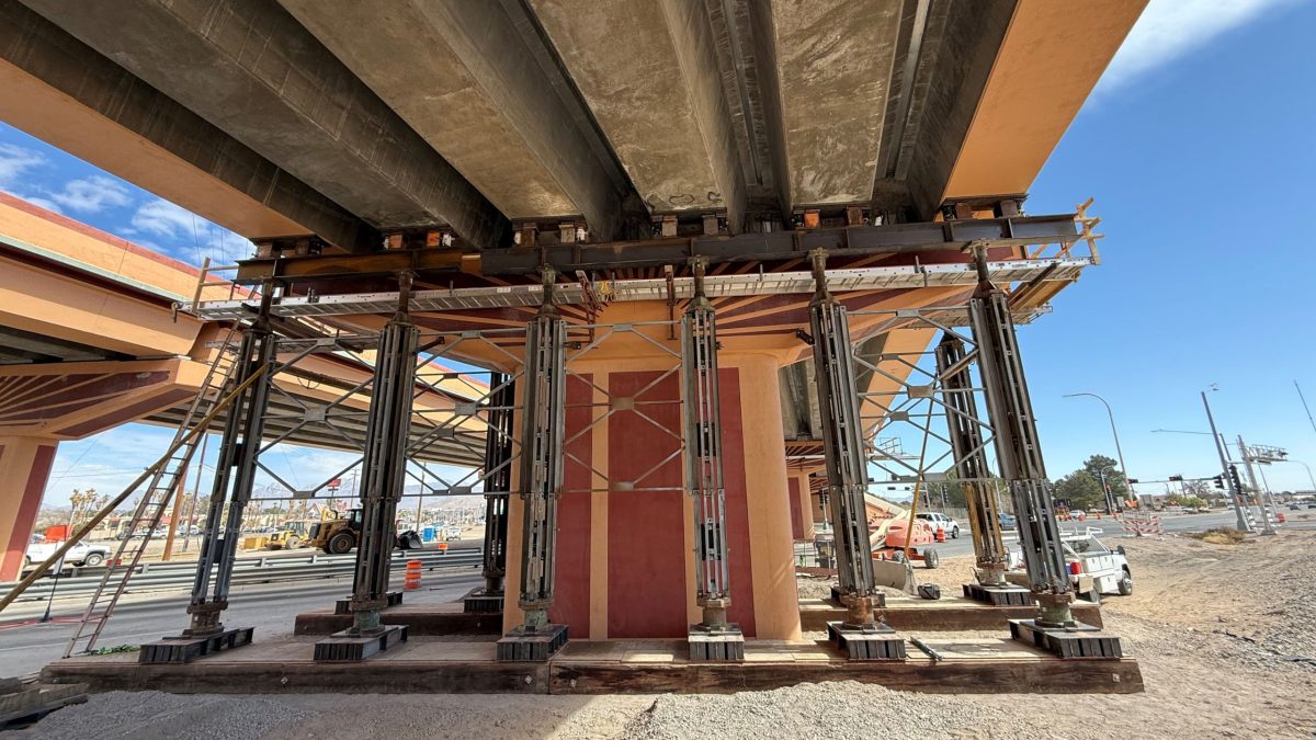 Acrow’s Heavy-Duty Superprop® Shores Support Interstate Bridge Preservation in New Mexico