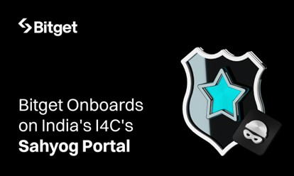 Bitget Onboards on India's I4C’s Sahyog Portal to Support Local Law Enforcement