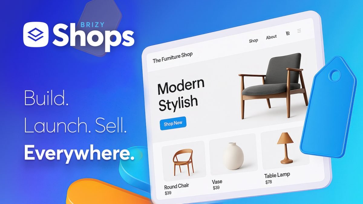 Brizy Launches Brizy Shops: Design Your Dream Online Store, Code-Free
