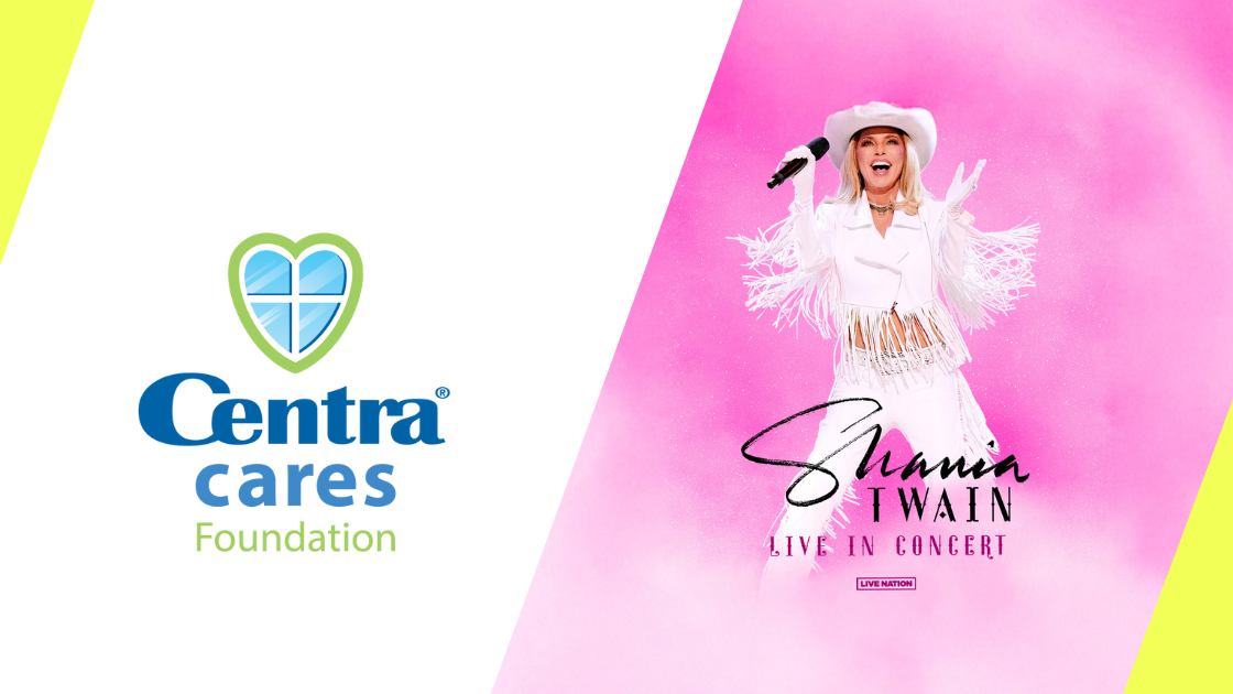 Centra Windows Joins Forces with the Shania Twain Foundation to Empower Calgary’s Youth – Offering a Chance to Win Concert Tickets