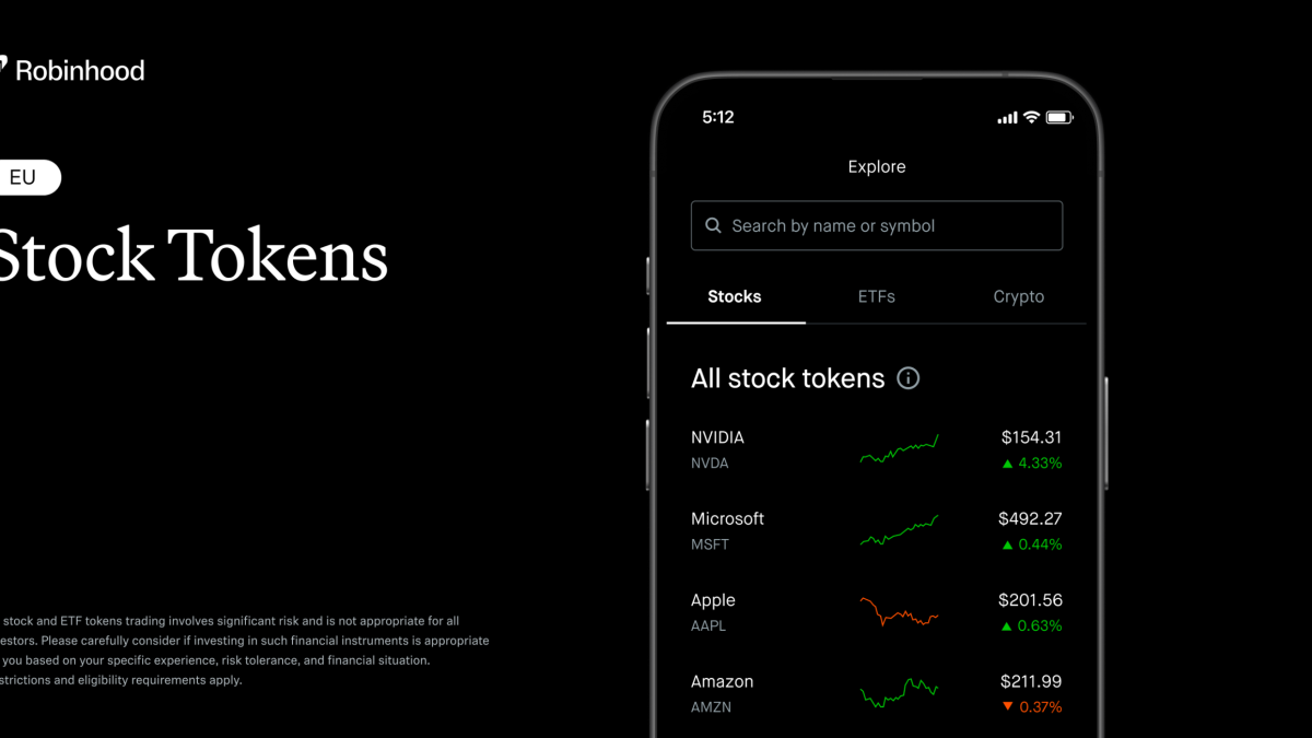 Robinhood Launches Stock Tokens, Reveals Layer 2 Blockchain, and Expands Crypto Suite in EU and US with Perpetual Futures and Staking