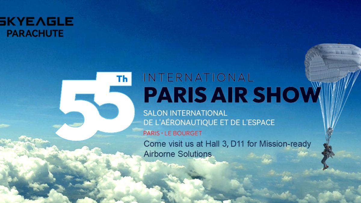 SkyEagle to Showcase Mission-Ready Parachutes at Paris Air Show 2025