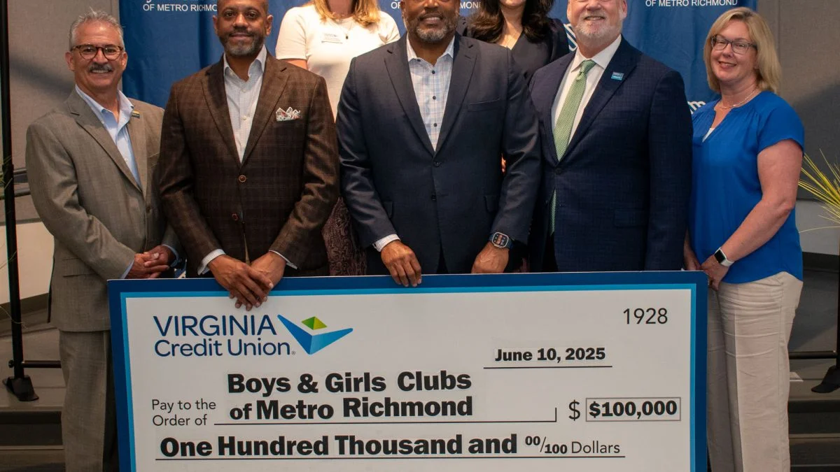 Virginia Credit Union Donating $100,000 to Support Boys & Girls Clubs of Metro Richmond