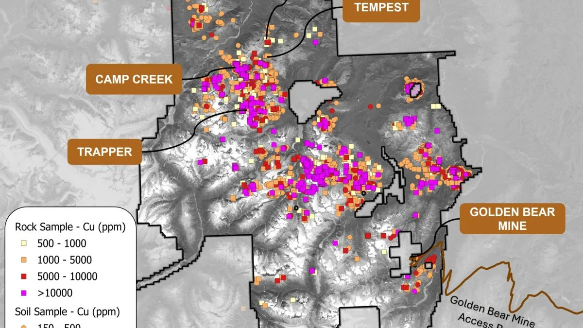 Brixton Metals Starts Drilling at the Catalyst Copper-Gold Porphyry Target with a Second Drill