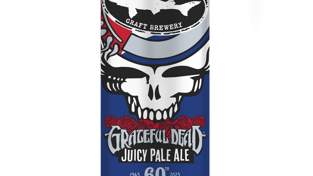 Dogfish Head Celebrates Grateful Dead’s 60th Anniversary with Highly Collectable, Limited-Edition Grateful Dead Juicy Pale Ale Can & Matching Co-Branded Merchandise