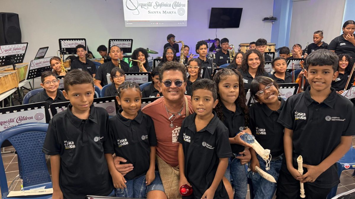Legendary Artist Carlos Vives Surprises Colombian Youth with Unforgettable Visit