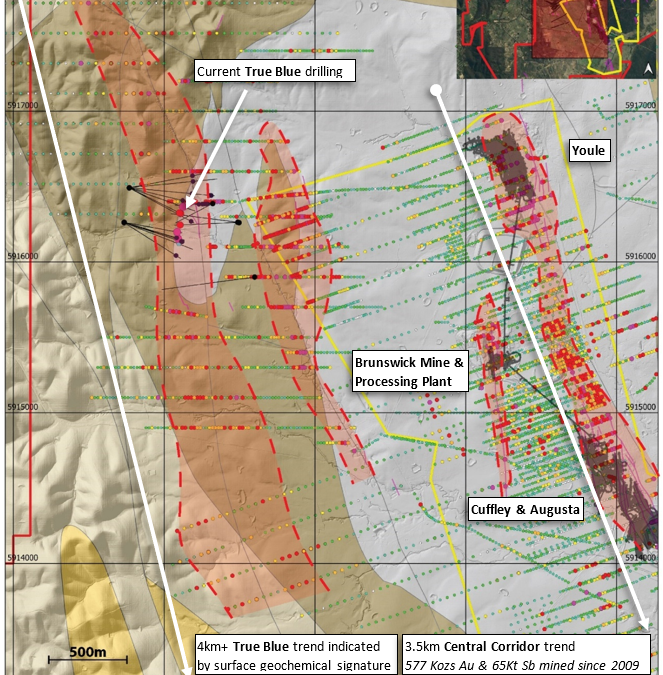 Mandalay Extends High-Grade True Blue Discovery and Deploys Additional Drill Rigs at Costerfield Gold-Antimony Mine