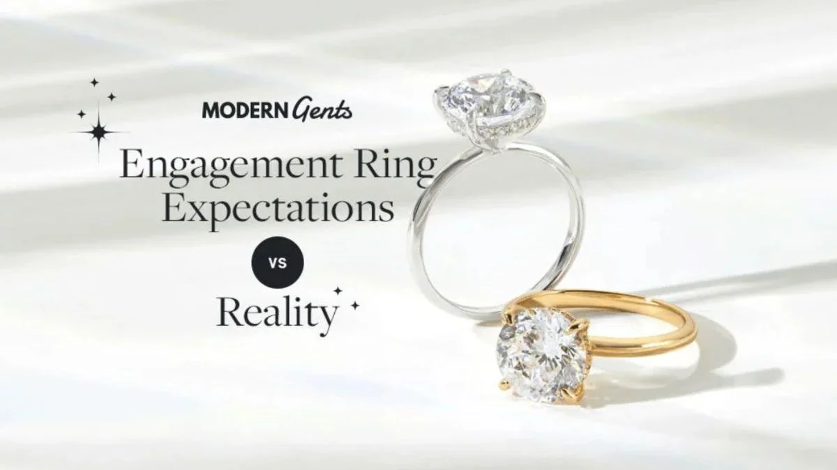 Modern Gents Uncovers the Truth Behind Engagement Ring Expectations