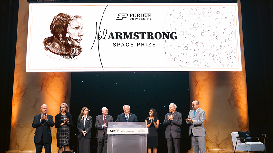 Purdue announces launch of Neil Armstrong Space Prize