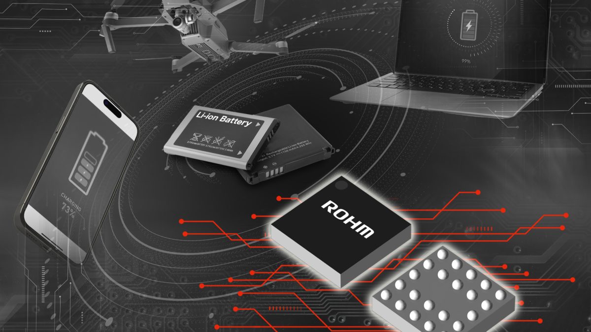 ROHM Develops an Ultra-Compact MOSFET Featuring Industry-Leading* Low ON-Resistance Ideal for Fast Charging Applications