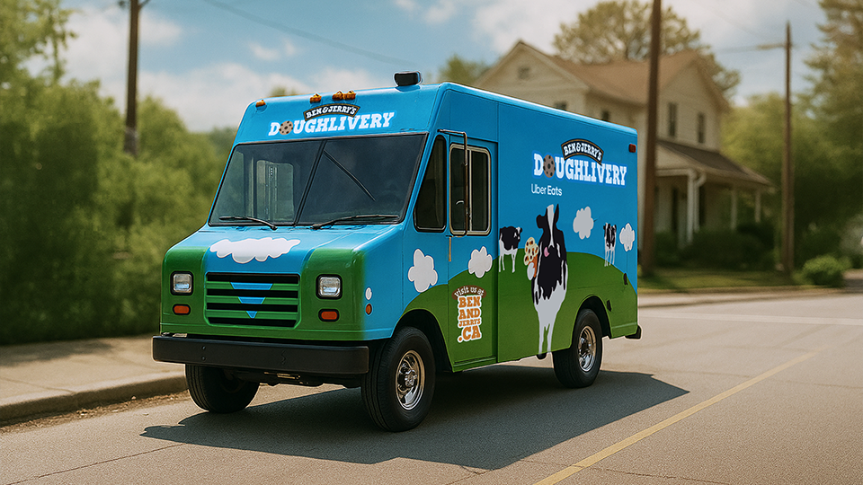 Scoop, There It Is! Doughlivery by Ben & Jerry’s Cools Down Torontonians to Celebrate National Ice Cream Day