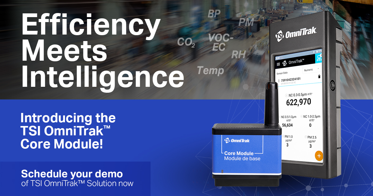 TSI Launches Expanding Capabilities of OmniTrak™ Environmental Monitoring Solution