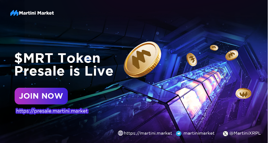 XRP News: Martini Market Set to Launch Test Prototype as Presale Nears Final 24 Hours