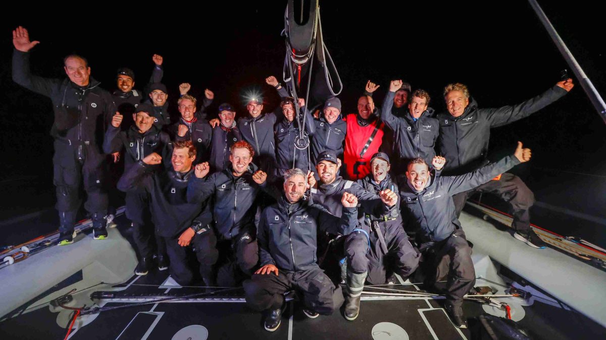 Yachting: maxi monohull Black Jack 100, member of Yacht Club de Monaco, triumphs at the Fastnet