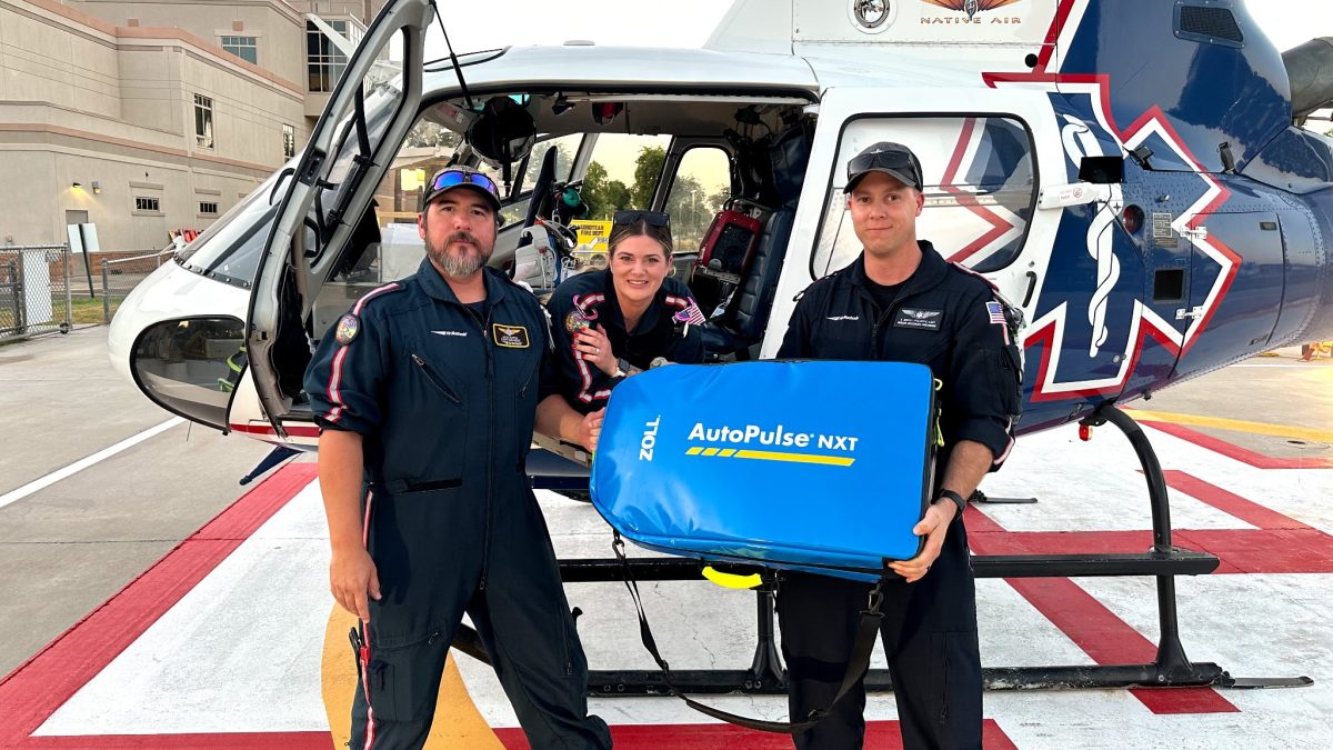 Air Medical Programs Enhance Patient Care State-Wide with Automated CPR Device