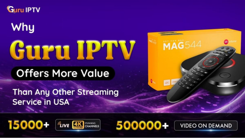 Guru IPTV Launches New Annual Plan with 24-Hour Free Trial for U.S. Viewers