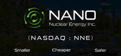 NANO Nuclear Energy to Attend Upcoming Industry Focused Investor Conferences