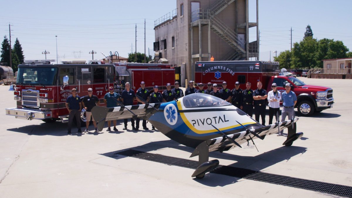 Pivotal’s eVTOL Aircraft Draws Enthusiastic Response from California Fire Agencies in Multi-Agency Demonstration Series