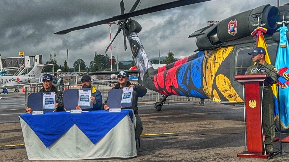 United Rotorcraft Secures First International FIREHAWK® Contract with Colombian Air Force