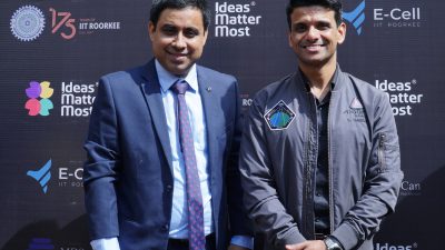 “Ideas Matter Most” the prestigious talk show Roars at IIT Roorkee — Astronaut Shubhanshu Shukla Inspires Youth to Dream Big, Build Bold, and Lead India to 2047